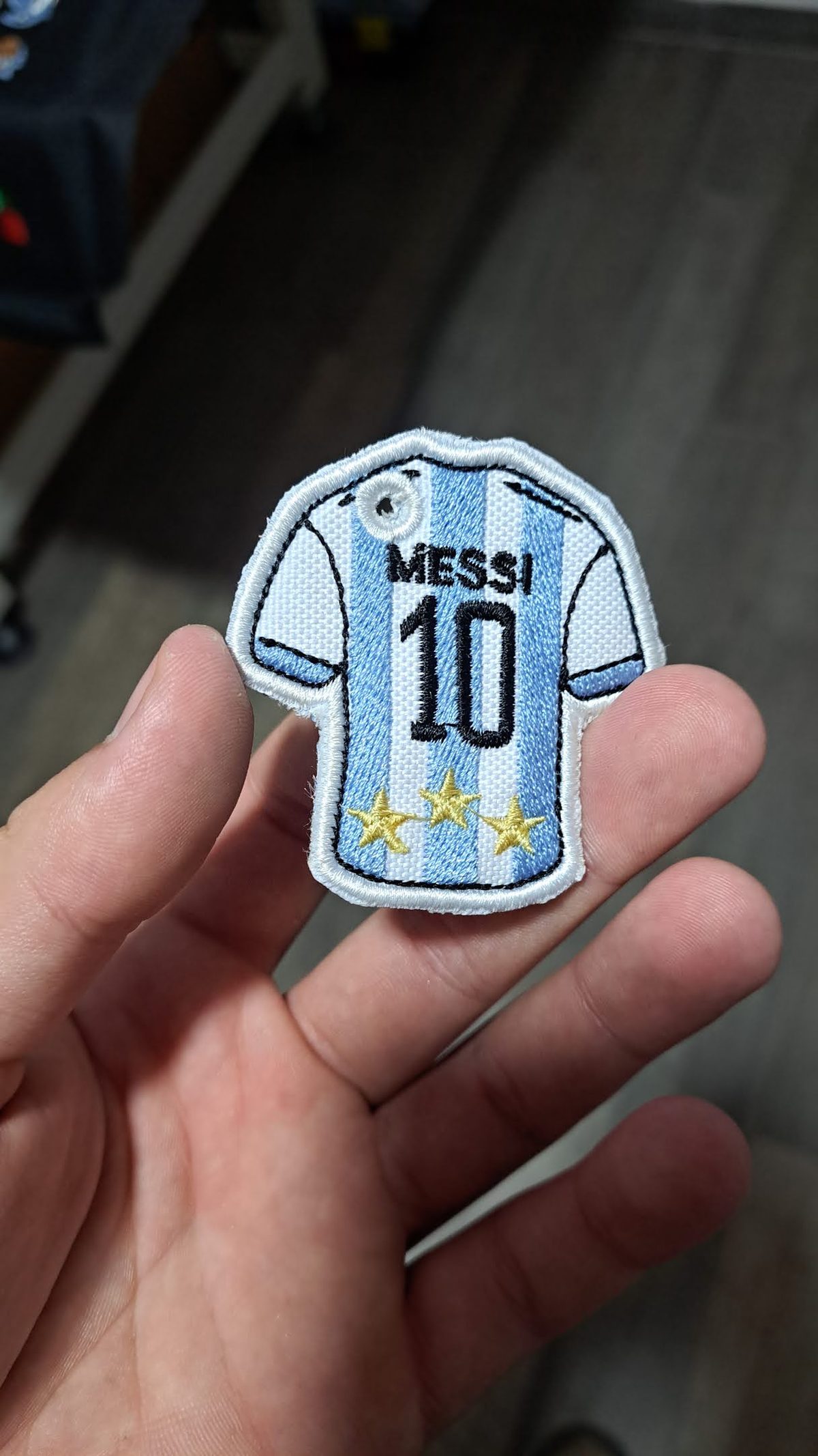 Llavero bordado personalizado