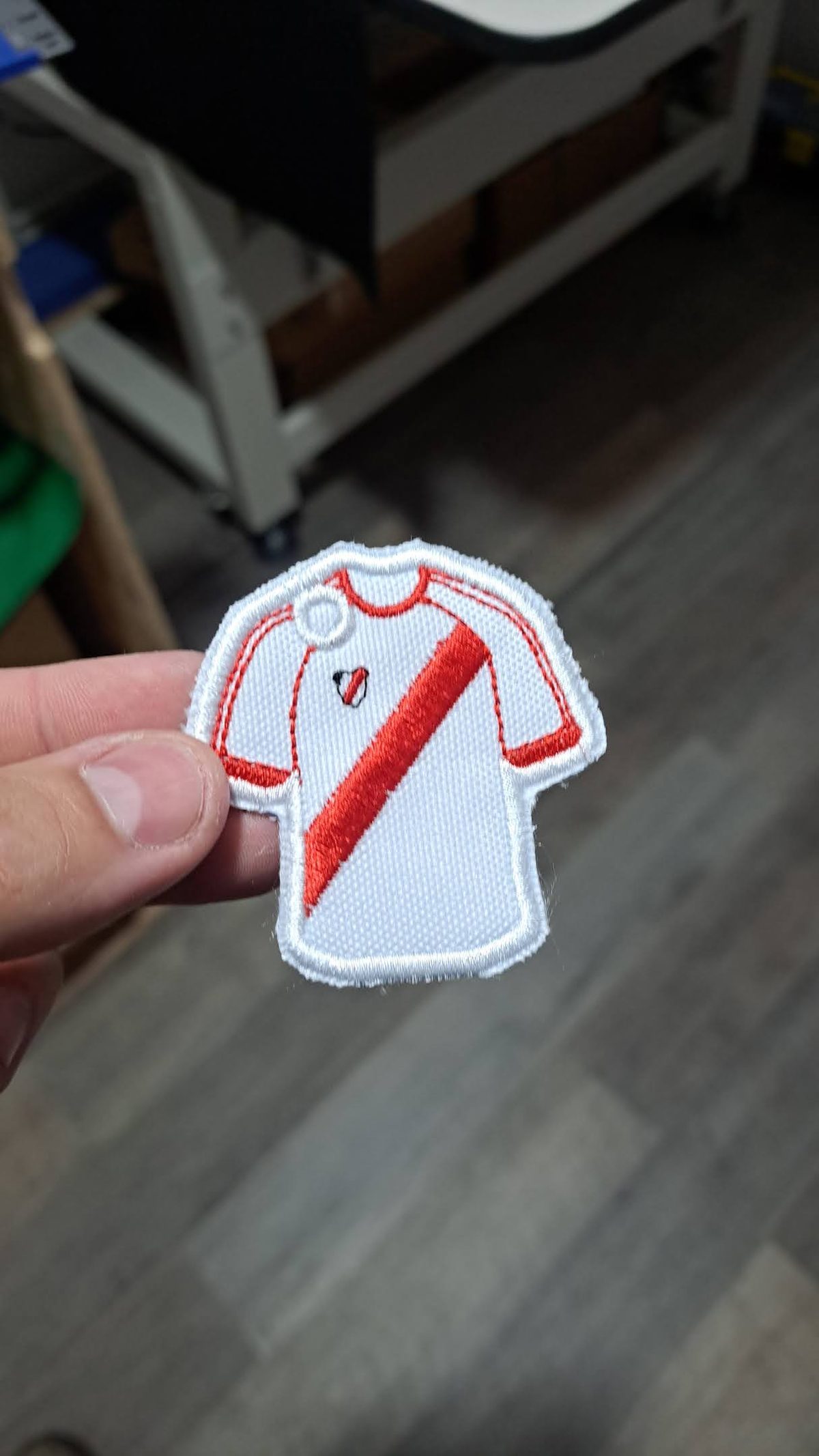 Llavero bordado personalizado