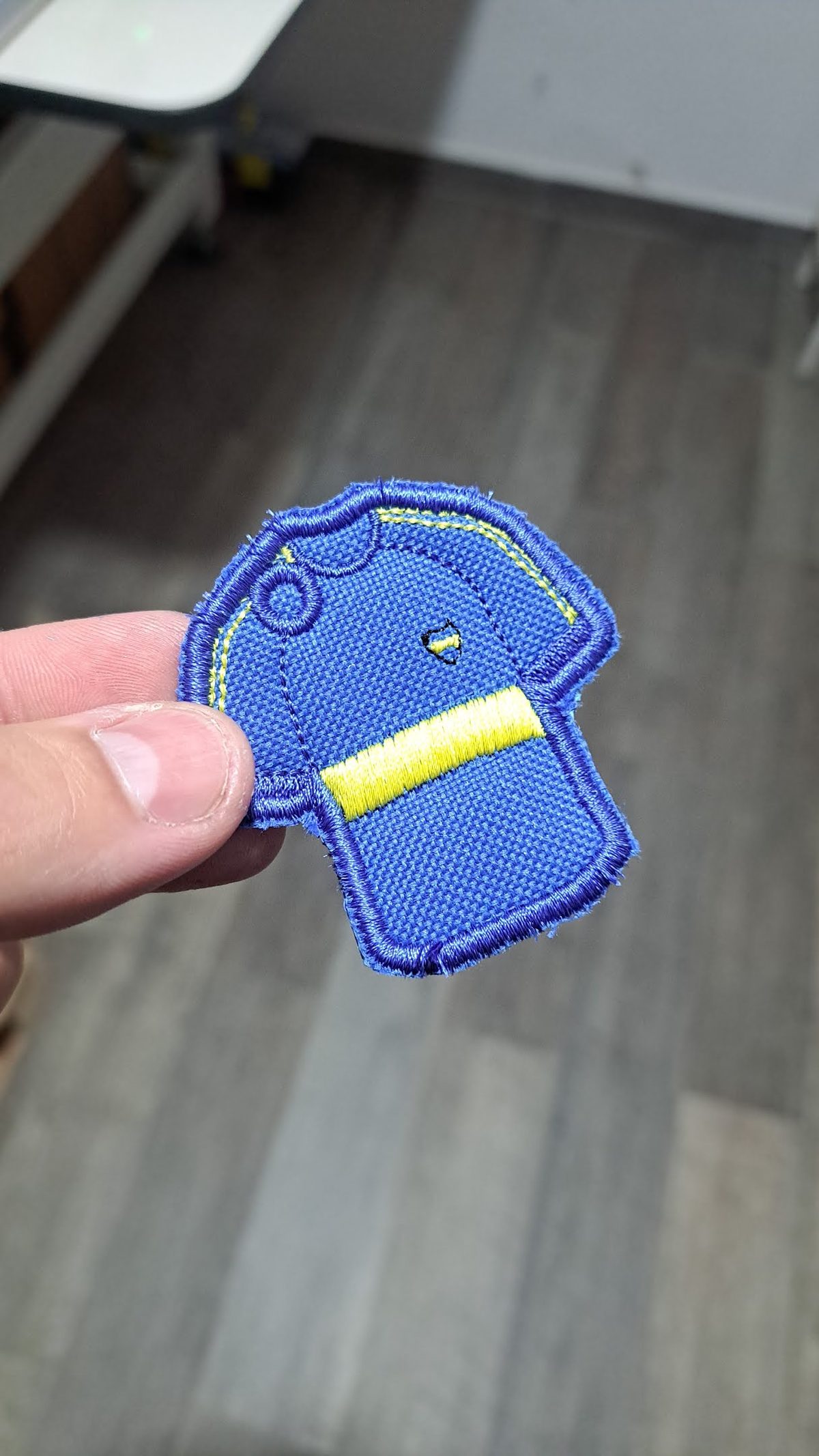Llavero bordado personalizado