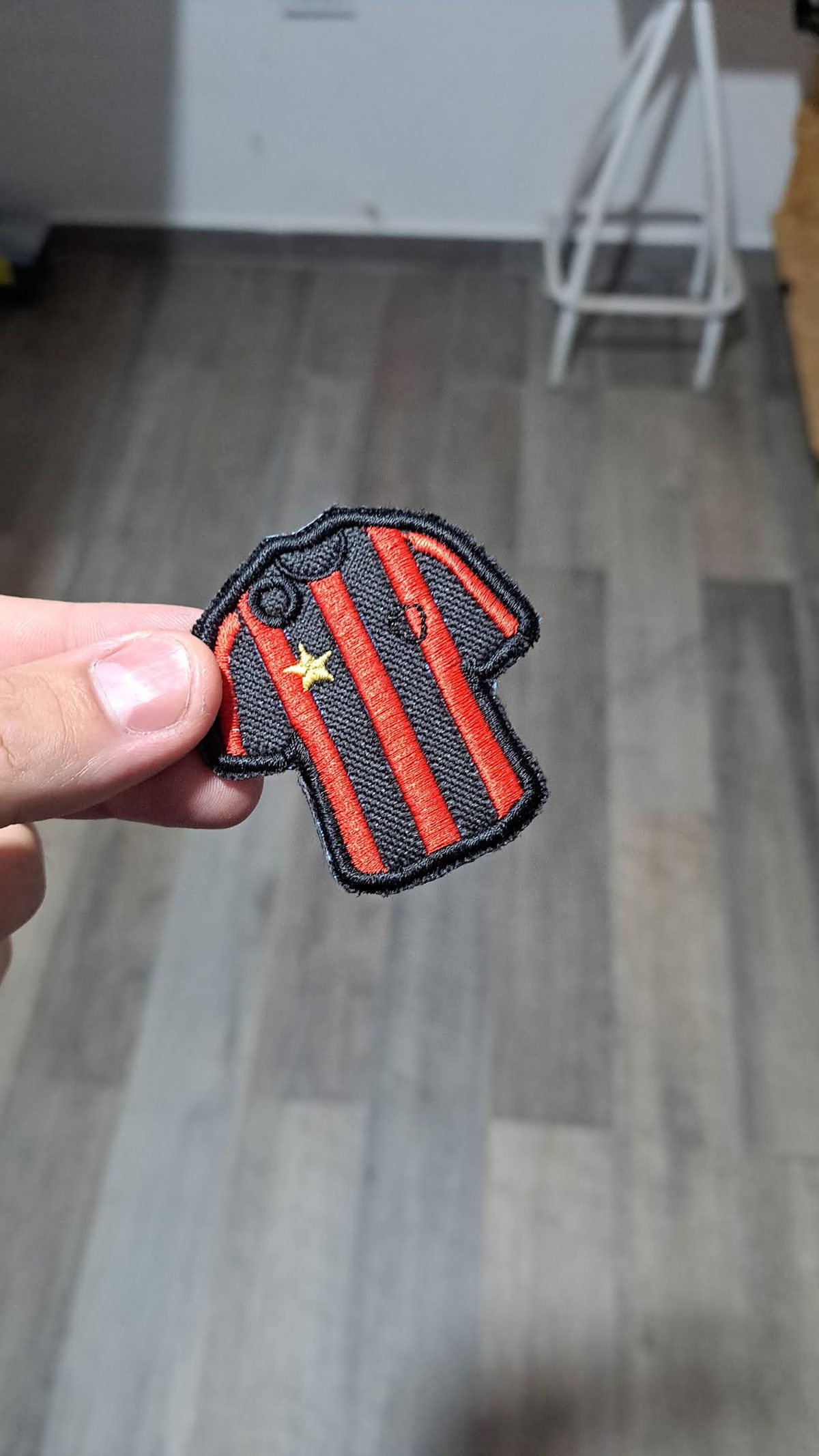 Llavero bordado personalizado