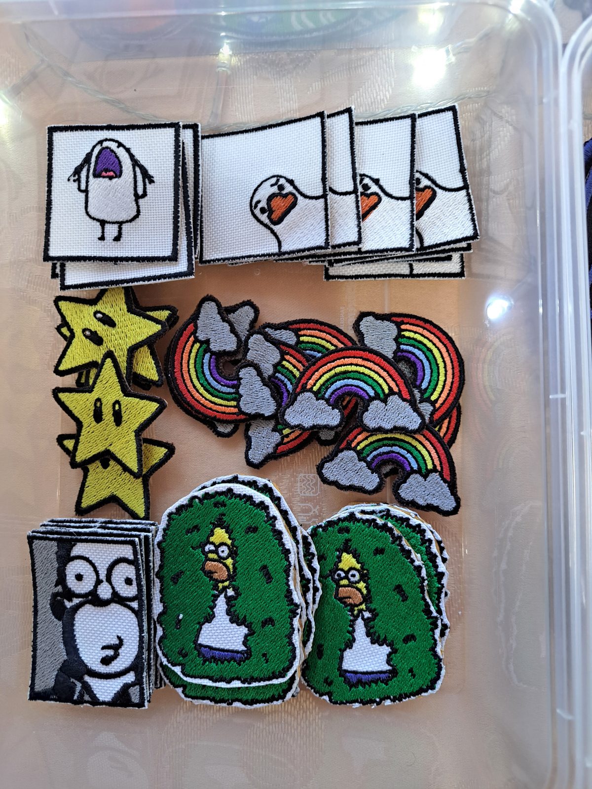 Sticker bordado personalizado