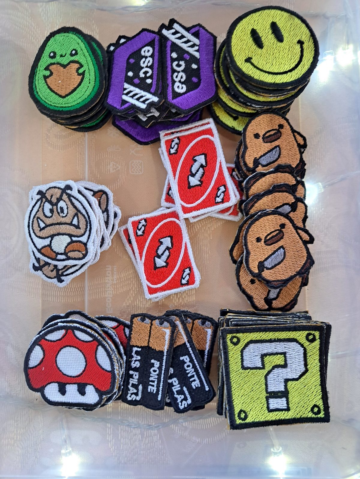 Sticker bordado personalizado